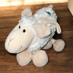 HTF Allied Dublin Crème Lamb Sheep Stripped Flopsy Legs Stuffed Plush Animal